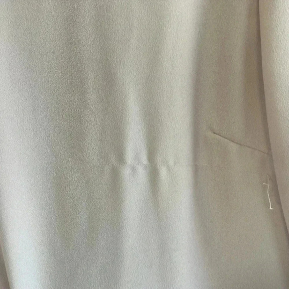 Victoria Beckham x Target Blush Pink Rabbit Collared Long Sleeve Dress - Picture 6 of 8